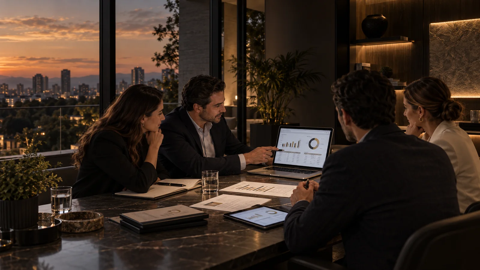 Revisión de reportes de administración del condominio