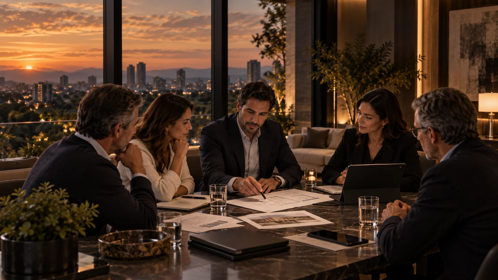Equipo DOMUS trabajando en la administración de un condominio